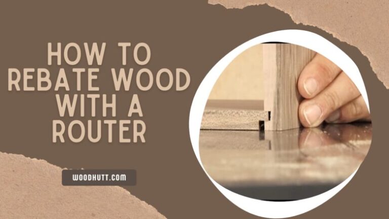 How to make rabbets - how to rrebate wood with a router step by step