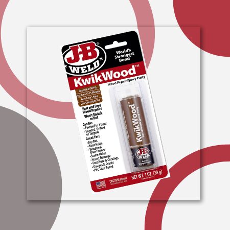 J-B Weld 8257 KwikWood Wood Repair Epoxy Putty Stick